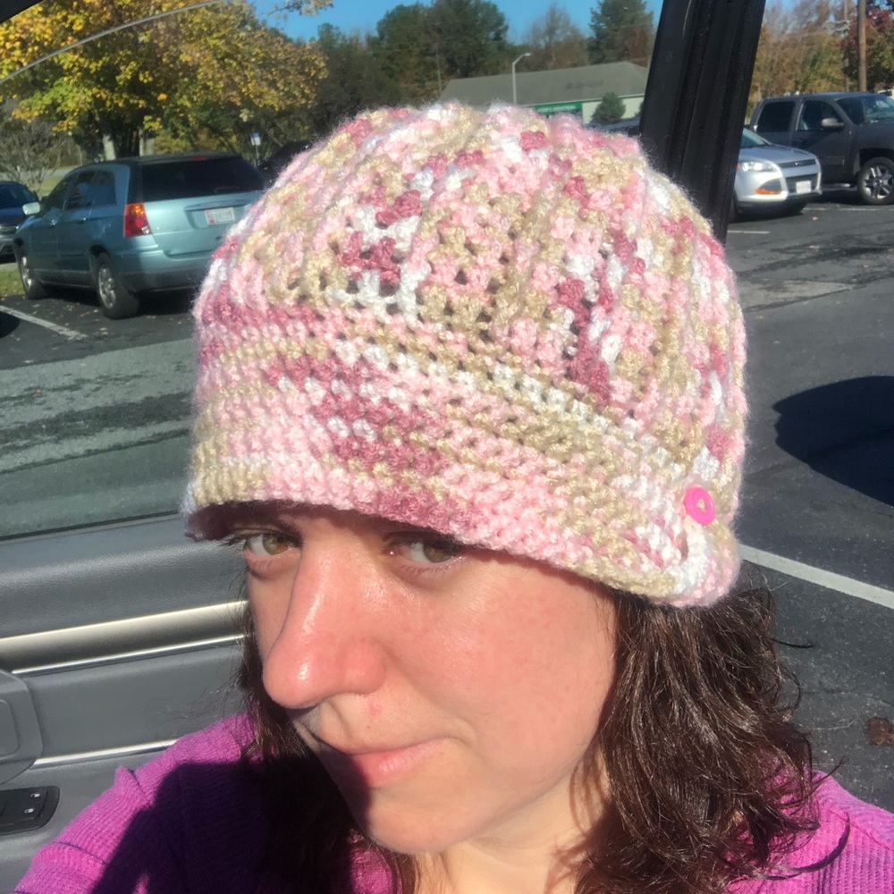 Variegated hat